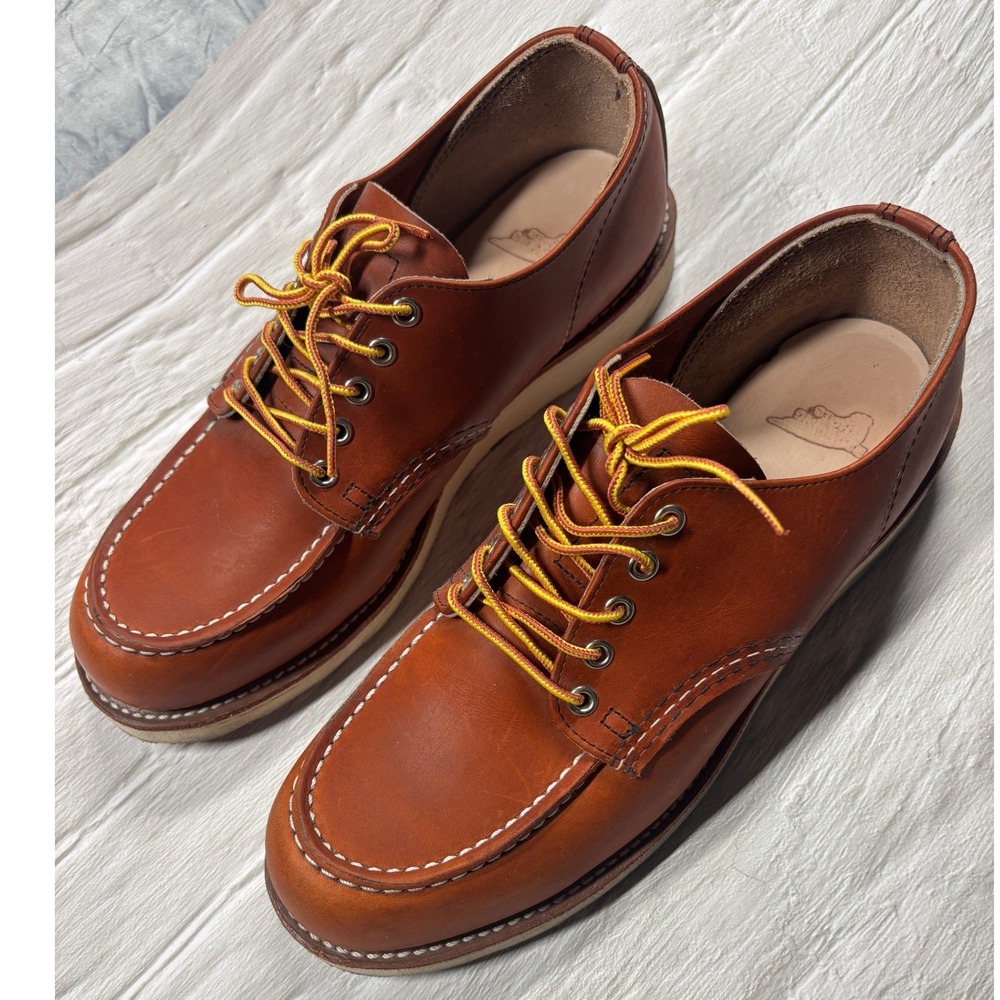 Red Wing 8092 Classic Oxford Oro Russet Portage Leather Mens 11 D Made in USA